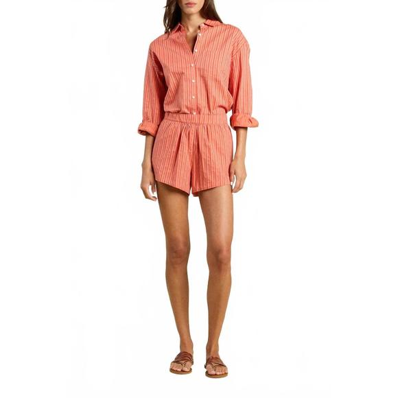 NEW TROVATA rhea short in terracotta